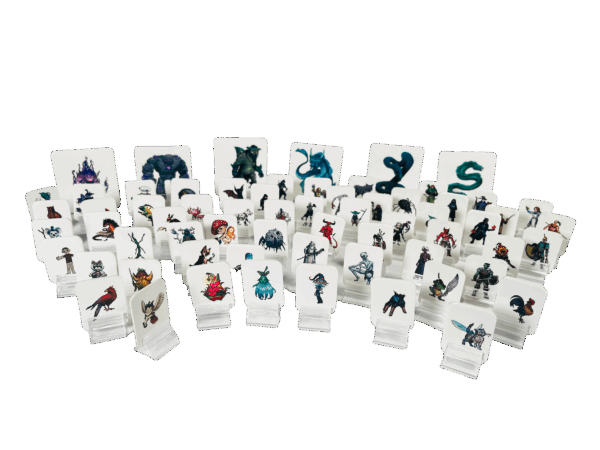40 tokens de créatures et leur socles