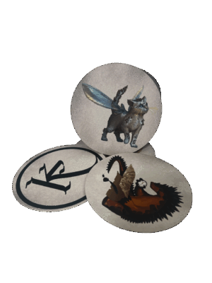 5 sous verres compagnons