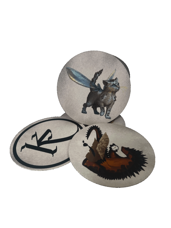 5 sous verres compagnons